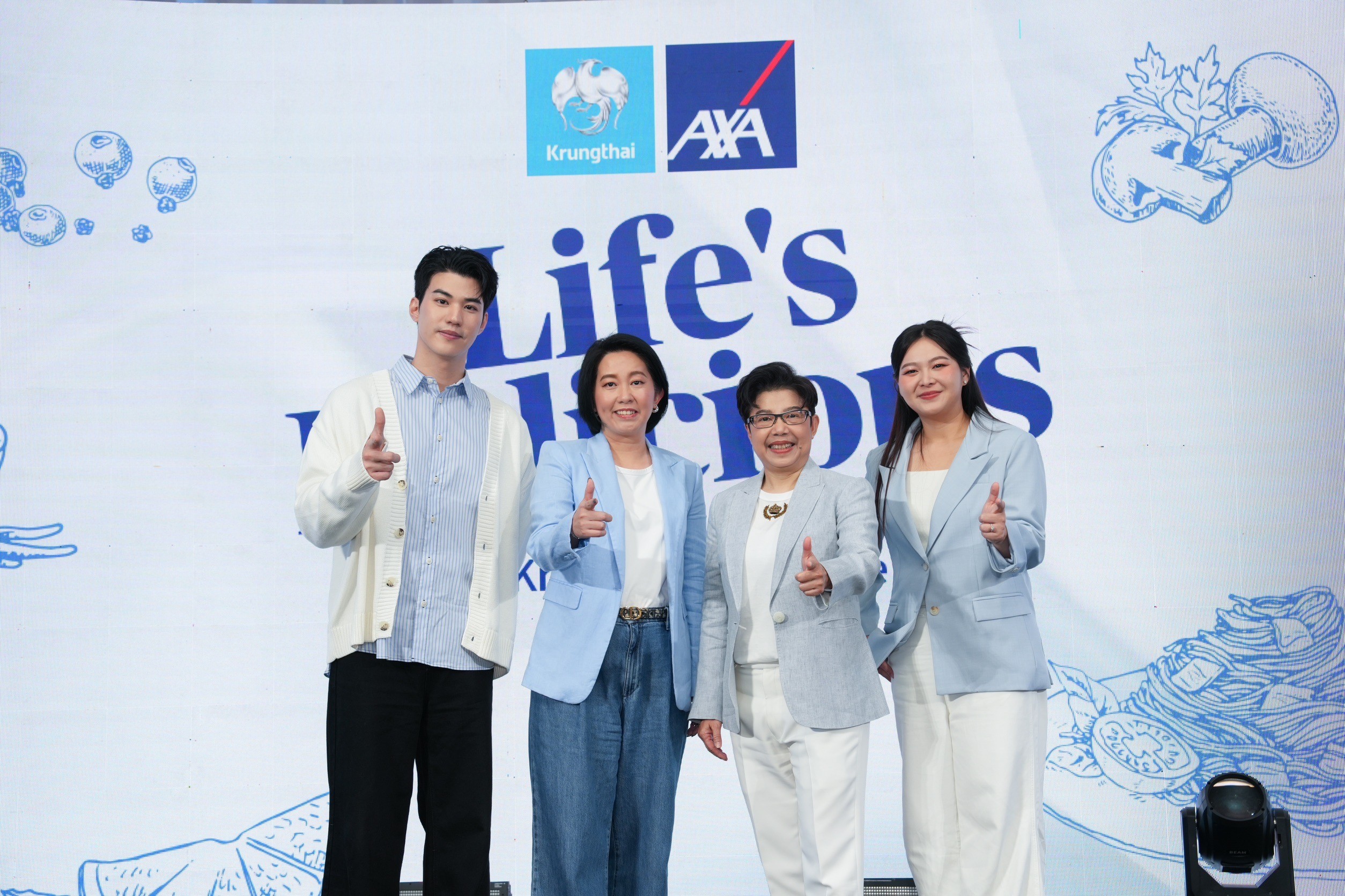 KrungthaiAXA Life Insurance Launches Yearend Campaign Life’s