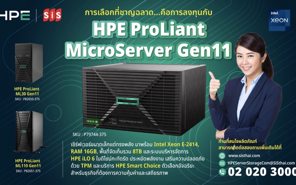 HPE ProLiant MicroServer Gen11