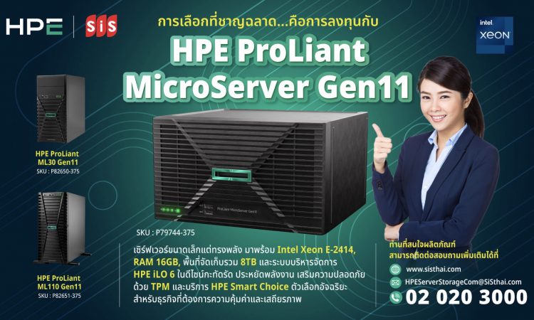 HPE ProLiant MicroServer Gen11